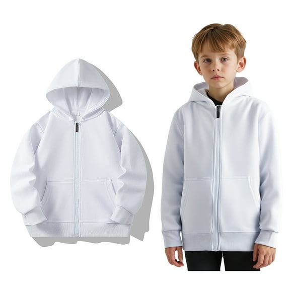 Kids Hoodies for Girls Kids Zip up Hoodie Lightweight Long Sleeve Hoodies Fall Winter Clothes Kids Clothes Girls Size 8-9 Years