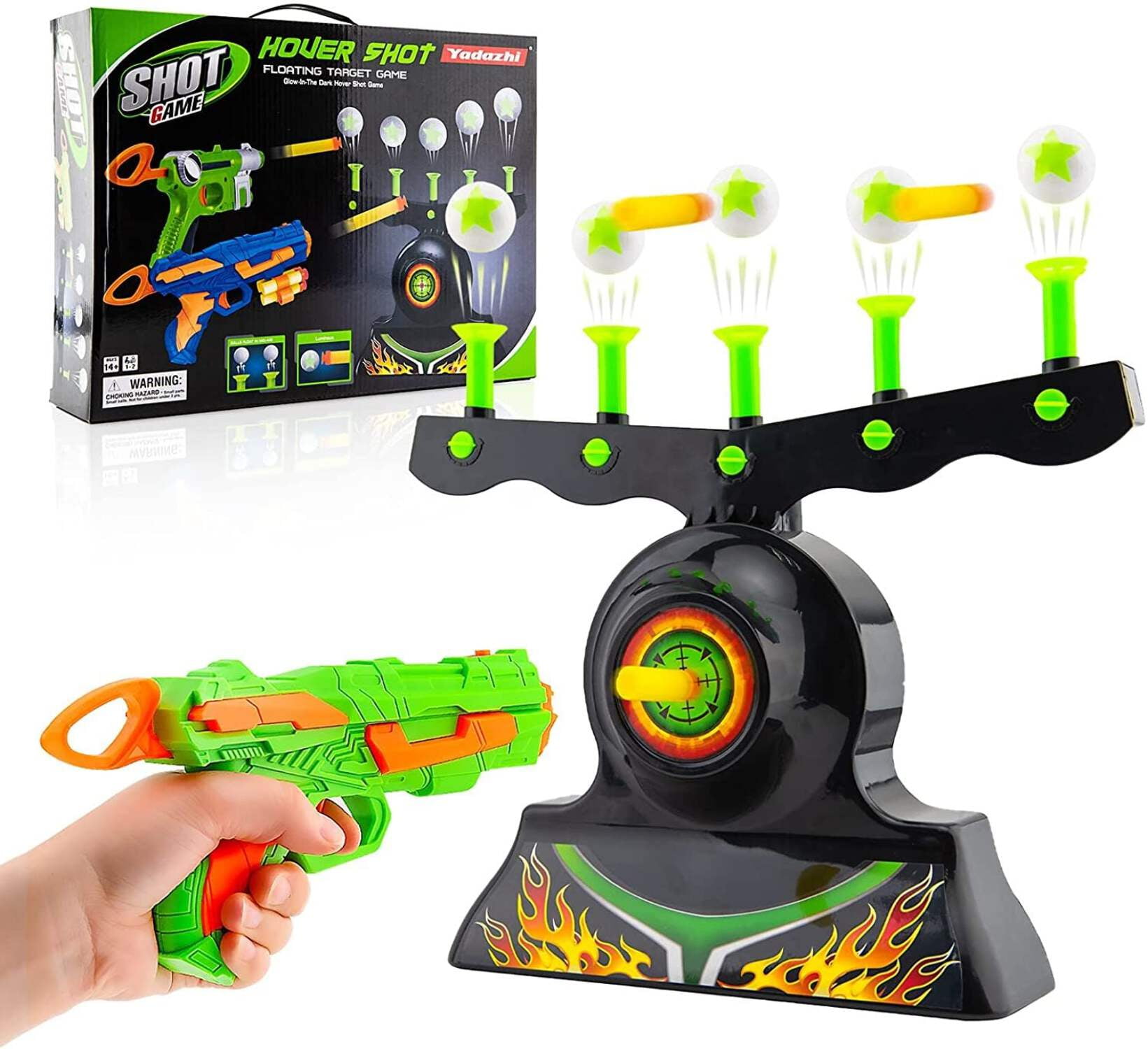 Nerf ball target sale