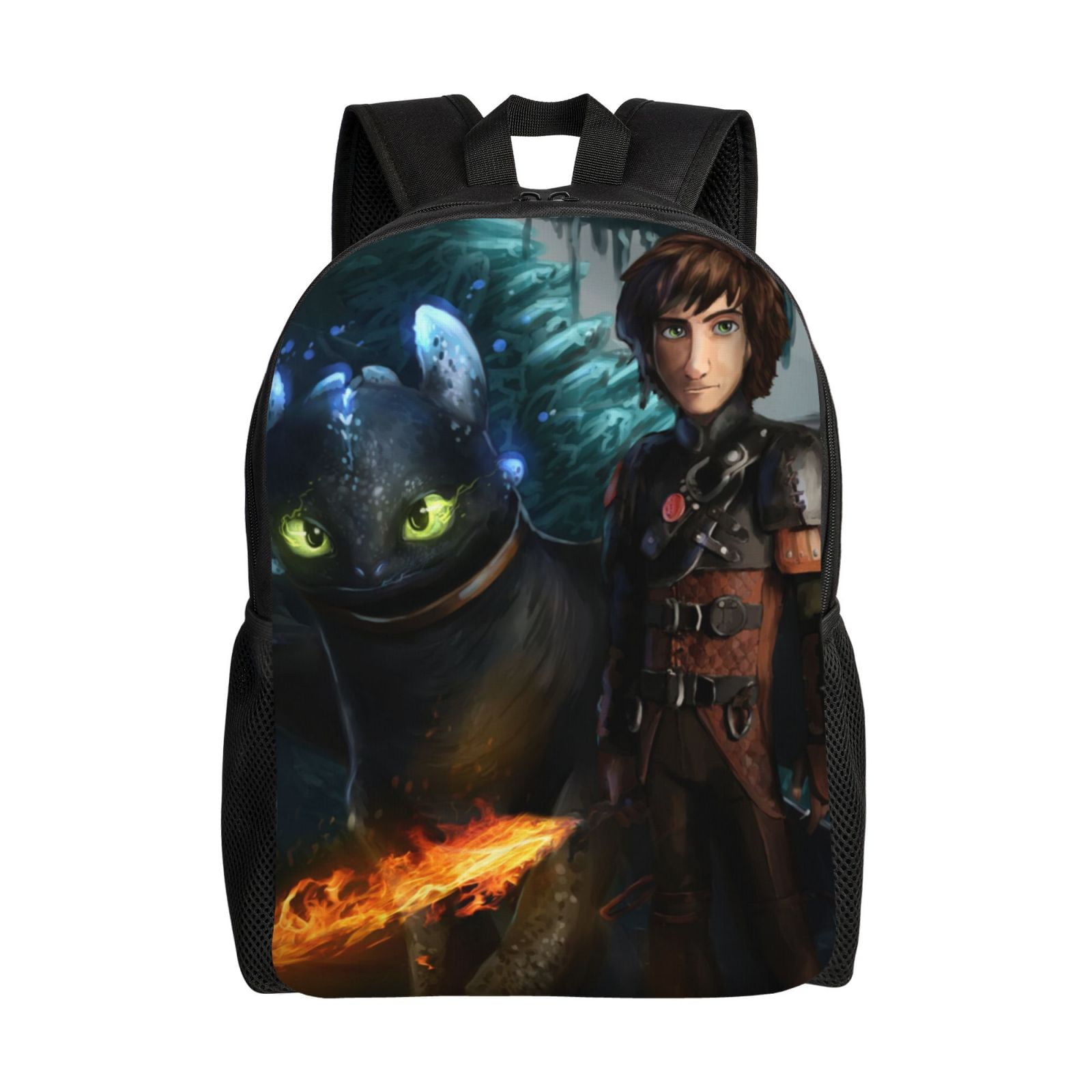Kids How To Train Your Dragon Toothless Backpack Water Resistant