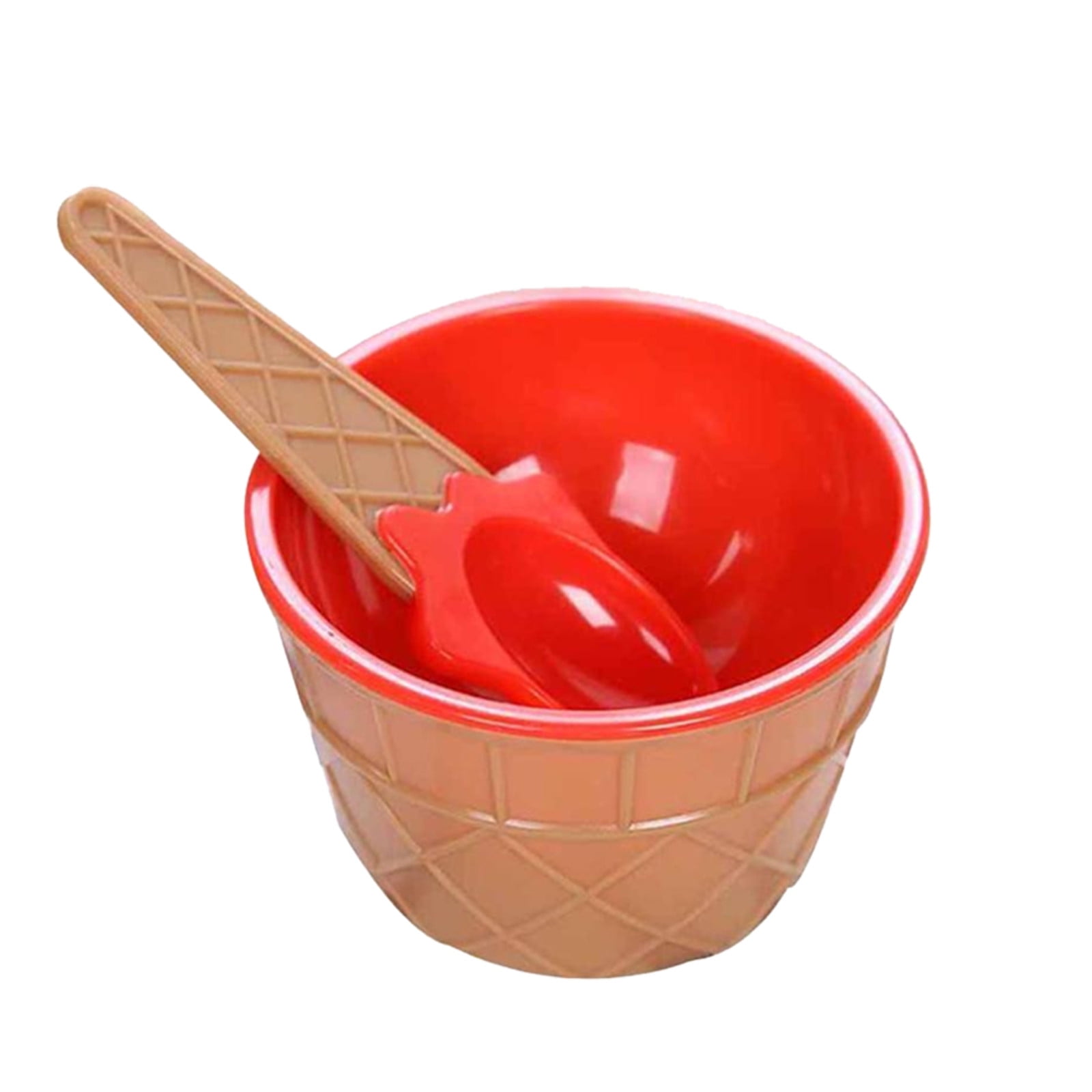 Kids Ice Bowls Ice Cup Couples Bowl Dessert Rustic Table Centerpiece