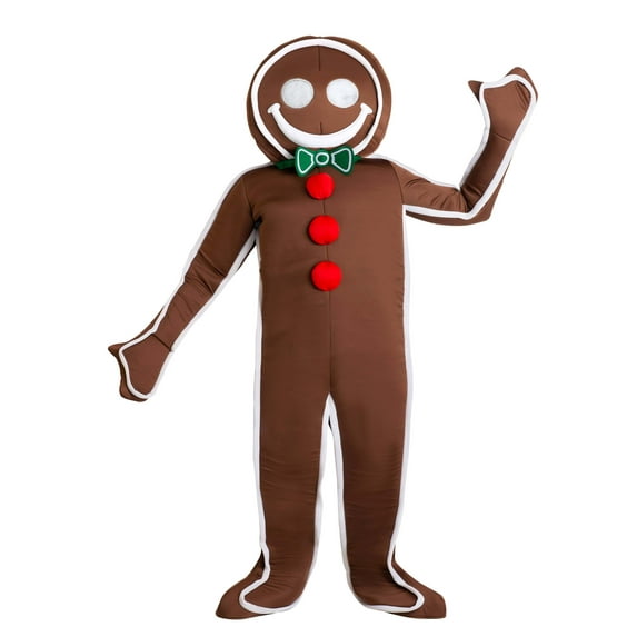 Kids Iced Gingerbread Man Costume