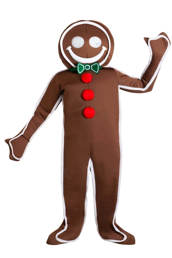 Kids Iced Gingerbread Man Costume