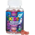 thumbnail image 1 of Kids Immune Support Supplement Gummies - Daily Childrens Vitamins C, Zinc & Echinacea - Gummy for Kids Immune Support, Ages 4 and Up, Natural Berry Flavor, Non-GMO, Gluten-Free & Vegan - 90 Gummies, 1 of 9