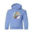 thumbnail image 1 of Kids In A Rainbow Traind Hoodie Juniors -Image by Shutterstock,  Large, 1 of 4