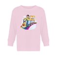 thumbnail image 1 of Kids In A Rainbow Traind Long Sleeve Toddler -Image by Shutterstock,  5 Toddler, 1 of 4