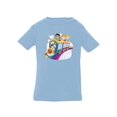 thumbnail image 1 of Kids In A Rainbow Traind T-Shirt Infant -Image by Shutterstock,  6 Months, 1 of 4