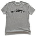 thumbnail image 1 of Kids Indoorsy Shirt, Youth Kids Boy Girl T-Shirt, Homebody Introvert Tee, Stay Home Social Distance Quarantine, Dark Heather Gray, X-Large, 1 of 4