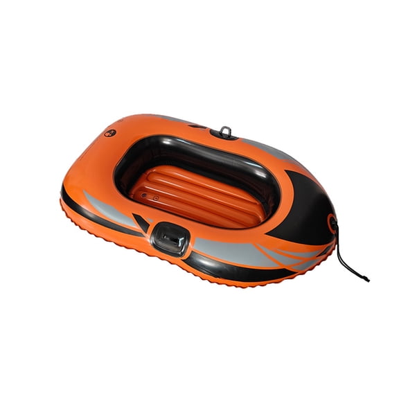 Kids Inflatable Boat with Oars and Pump, Thickened PVC Pool Float Raft for Children, 1-Person Blow Up Kayak Water Toys, 47 Inch
