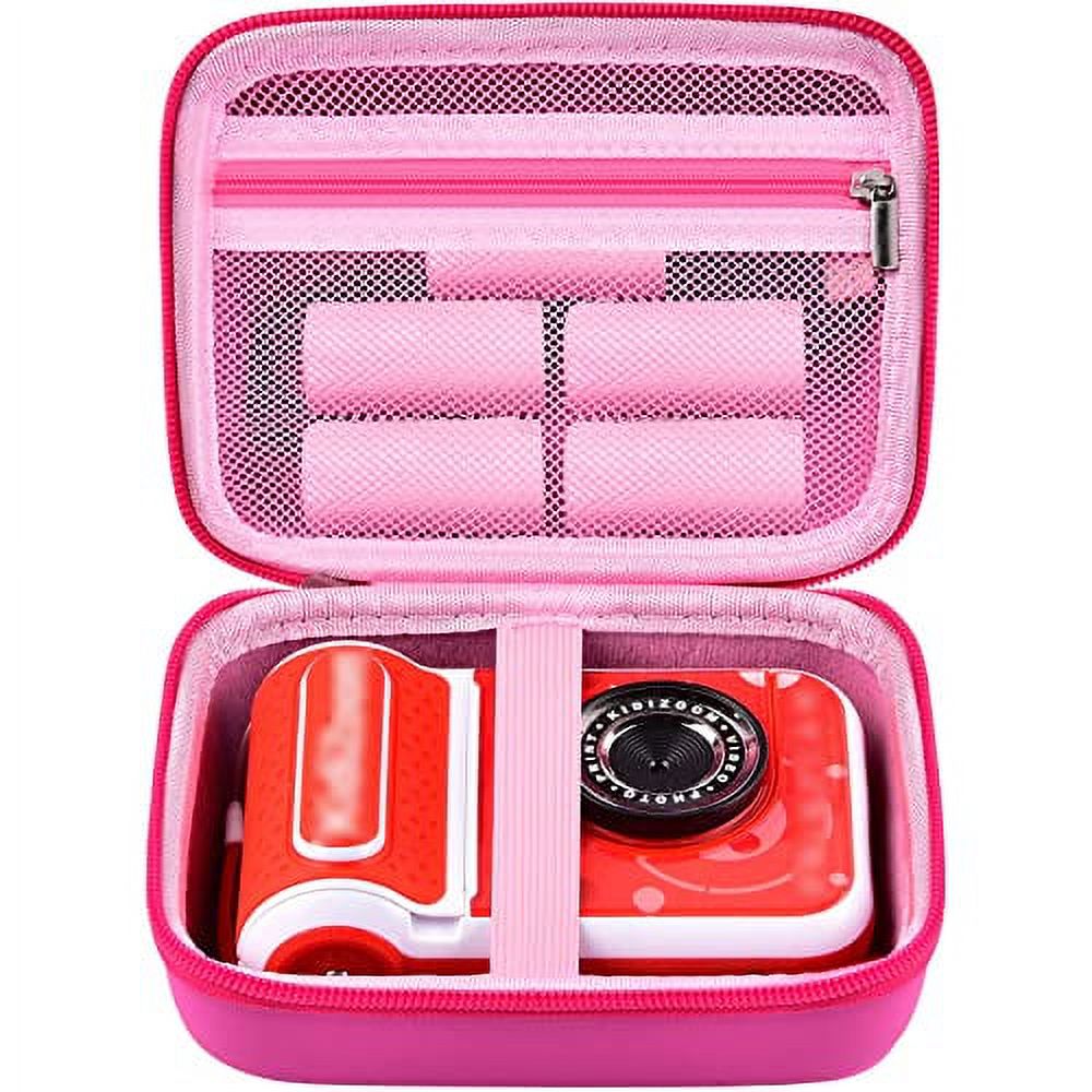 Kids Instant Camera Case Compatible with VTech KidiZoom PrintCam Thermal Rolls Print Camera Refill Paper Creator Cam Accessories Travel Storage