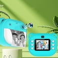 thumbnail image 1 of Kids Instant Print Camera, 1080P HD 24MP Dual Front Rear Camera with Thermal Printer, 2.4" Screen for Photos Videos Games, DIY Coloring Paper, Gift for Children, 1 of 8