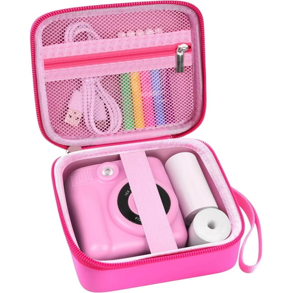 Kids Instant Print Camera Case for ESOXOFFORE for Dylanto for DUDUDRAGON for Aasonida , Girls and Boys Digital Cameras Bag.