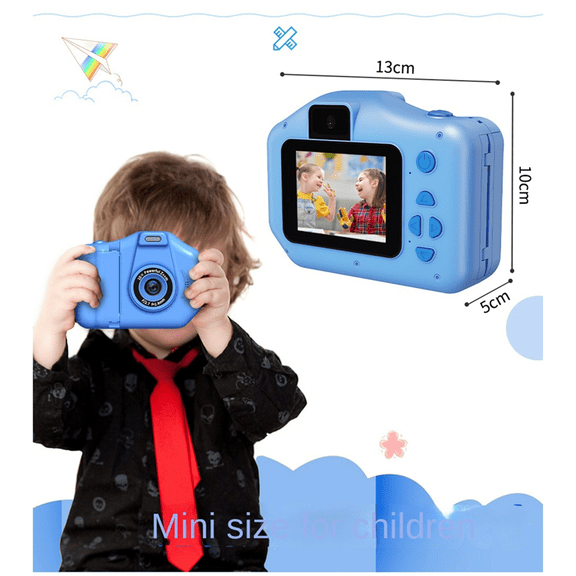 Kids Instant Printing Camera with 1080P Selfie Digital Camera Birthday Pink