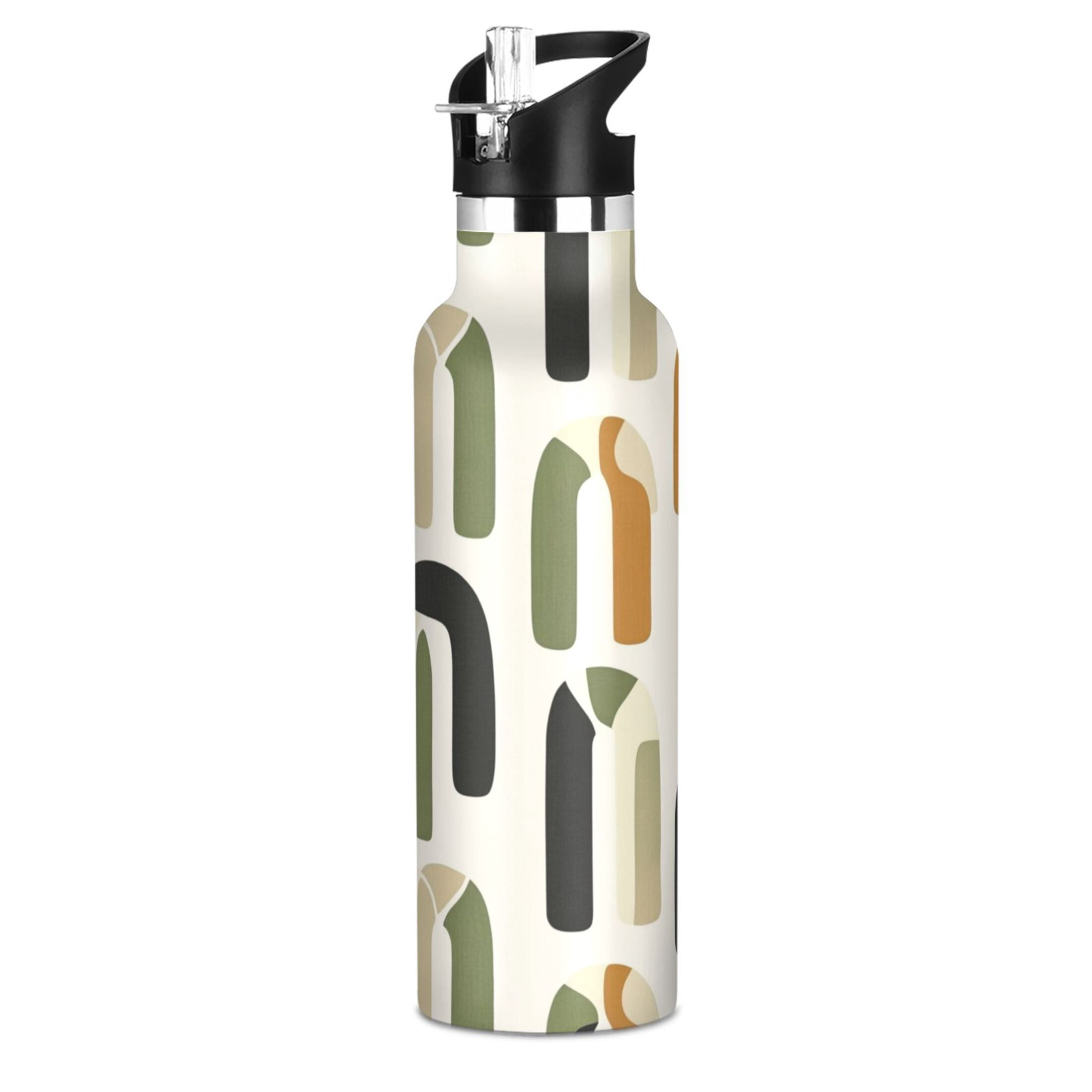 Kids Insulated Stainless Steel Sports Water Bottle 600ml (20oz) Arch Motif