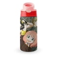 thumbnail image 1 of Kids Insulated Water Bottle - Anya Forger Spy X Stainless Steel Travel Bottle with Straw, Double Wall Vacuum Insulated Water Bottles for Boys Girls, 1 of 7