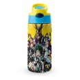 thumbnail image 1 of Kids Insulated Water Bottle - My Hero Academia 16.9 Oz Stainless Steel Travel Bottle with Straw, Double Wall Vacuum Insulated Water Bottles for Boys Girls, 1 of 7