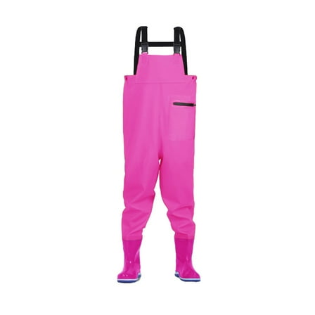 Kids' Integrated Boot Waders Comfortable Waterproof Protection For Young Anglers Fishing Wading Water Activities Gear