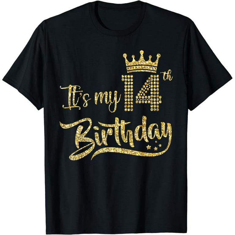 14 Birthday Girl Princess Shirt 14 Years Old 14th Birthday 14 Birthday Girl Princess Shirt 14 Years Old 14th Birthday