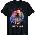 thumbnail image 1 of Kids Its My 8th Birthday Shirt Girl Kitty Cat theme Party T-Shirt, 1 of 5