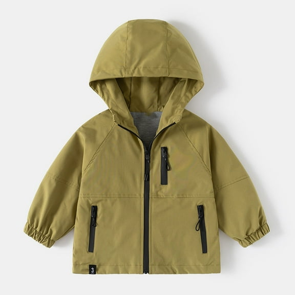 Kids Jacket Boys Boys Windbreaker Jacket Zip Up Hoodie Lightweight Jacket Fall Jacket Boys Sweatshirts Size 4-5 Years