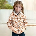 thumbnail image 1 of Kids Jacket Boys Windproof Jacket Zip Up Hoodie Girls Lightweight Jacket Fall Clothes Teen Girls Clothing 3-4 Years, 1 of 4