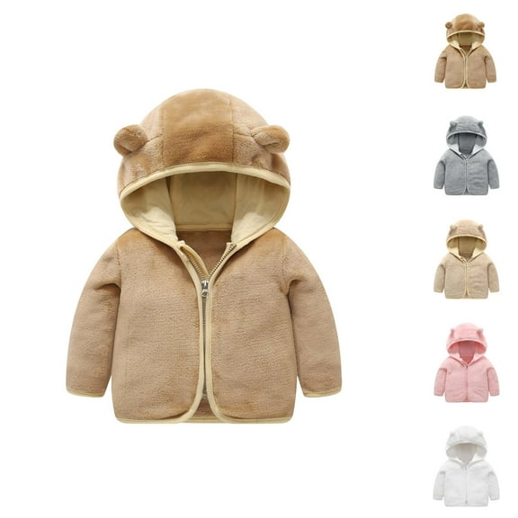 Kids Jacket Girls Coats Toddler Baby Boys Girls Winter Windproof Hooded Coat Jacket Warm Outerwear