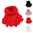 thumbnail image 1 of Kids Jacket Girls Jackets Kids Toddler Baby Girls Winter Warm Thick Solid Long Sleeve Clothes Coat Jacket, 1 of 4