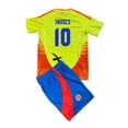 Kids James 10 Colombia Home 2025 Soccer set Size 12 (Youth Large