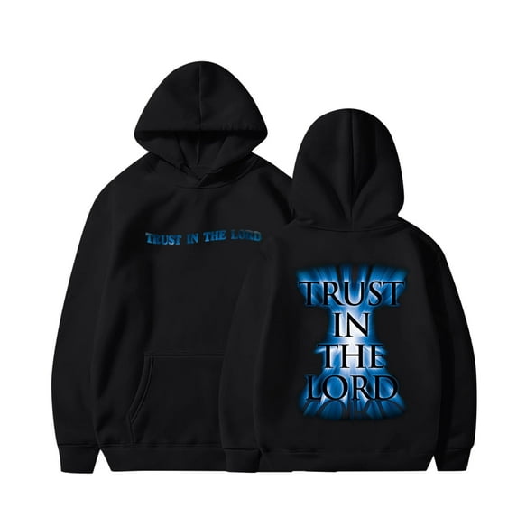 Kids Jesus Loves You Hoodie Letter Print Sweatshirt Long Sleeves Warm Oversize Pullover Kids New Year Sweatshirts for Kid Girls Boys 7-8 Years