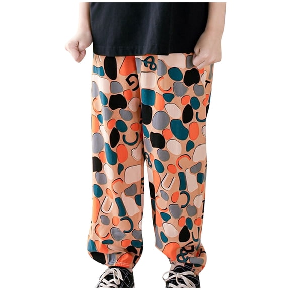Kids Jogger Pants Boys Girls Funny Printed Bloomers Casual Jogging Pants Going Out Outfits Lounge Wear 1T