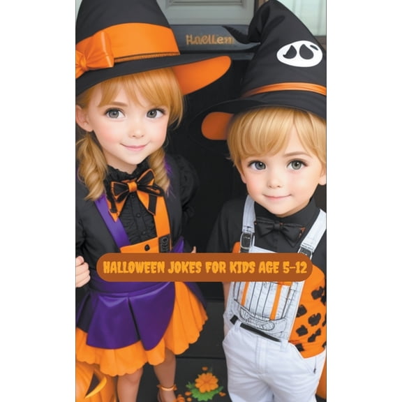 Kids Joke Book Halloween Jokes For Kids Age 5-12, (Paperback)