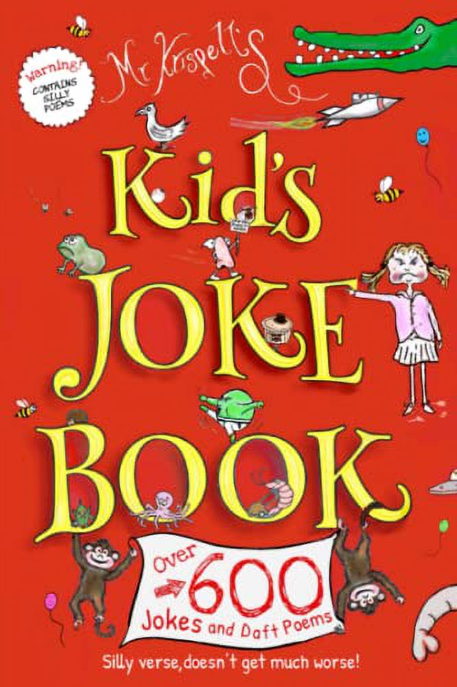 Paperback Book Humor Pre-Owned Kids Joke Book: LOL Jokes fully Illustrated, silly poems and ...