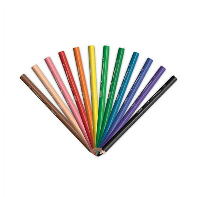 Kids Jumbo Coloring Pencils, 1 mm, Assorted Lead and Barrel Colors, 12/Pack Kids Jumbo Coloring Pencils, 1 mm, Assorted Lead and Barrel Colors, 12/Pack