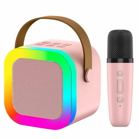 Kids Karaoke Microphone Machine Toy,4-12 Years Old Girls Christmas Birthday Gift for Girls,Karaoke Toys Gifts for Girls Ages 4,5,6,7,8,9,10,12 +Year Old Birthday Party.(Pink)