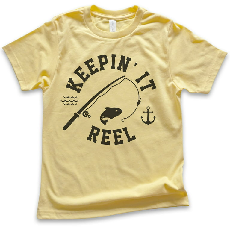 Mens Fishing T Shirt, Keeping It Reel, Funny Fishing Shirt