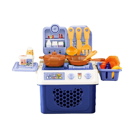KOYPTL Kids Kitchen Playset Cooking Stove,Paly Sink,Oven,Kitchen Toys with Realistic Lights&Sounds,Pretend Play Toys,Kitchen Toys for Toddlers 2 3 4 5