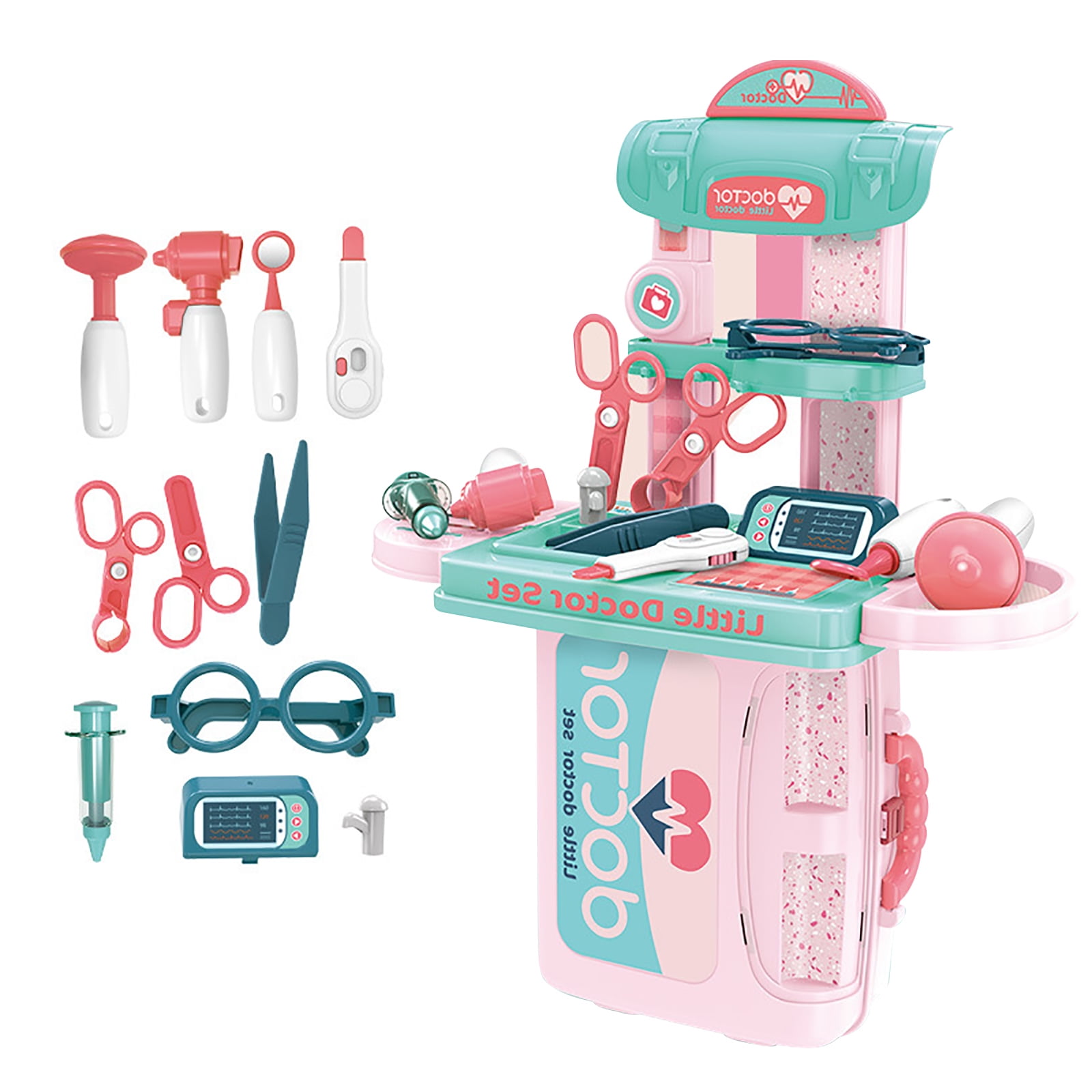 Kids Kitchen Playset Kitchens Toys Bauble Children Pretend House Gifts