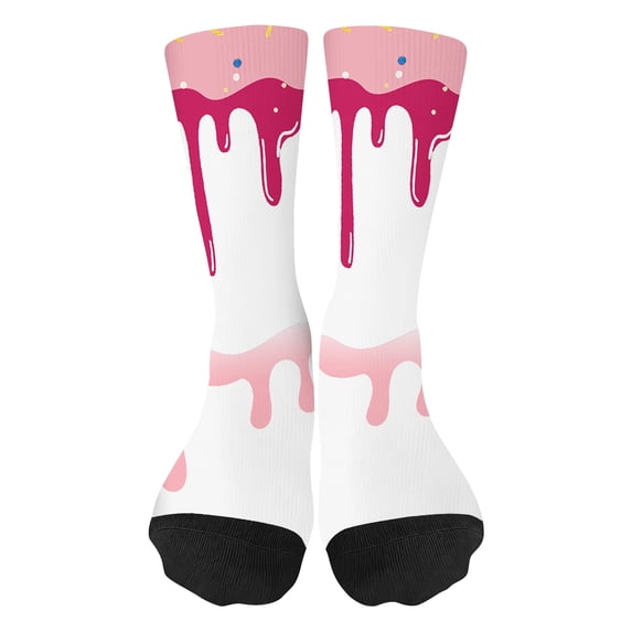 Kids Knee High Socks Solid Color Warm Design Stockings Comfortable Stretch Girls Hosiery Kids School Autumn Winter Daily Leg Wear