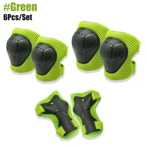 Kids Protective Gear Set 6 in 1 Children Knee Pads Elbow