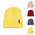 thumbnail image 1 of Kids Knit Beanie Soft Knit Soft Cozy Warm Winter Hat for Boys Girls School Travel and Daily Winter Wear Kids Cold Weather Accessories, 1 of 4