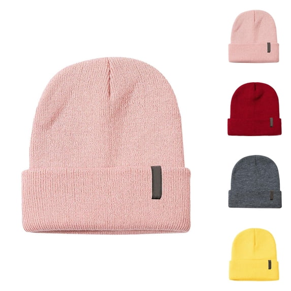 Kids Knit Beanie Soft Knit Soft Cozy Warm Winter Hat for Boys Girls School Travel and Daily Winter Wear Kids Cold Weather Accessories