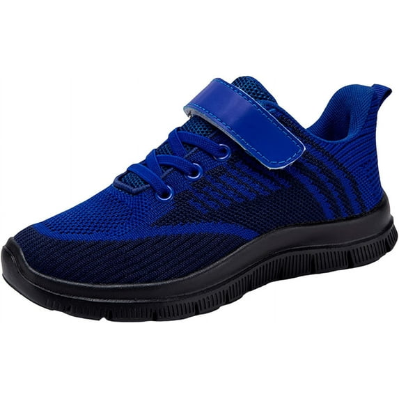 Kids Knit Sneakers | Breathable Mesh Tennis Shoes for Boys & Girls | Lightweight Casual Running Play Shoes