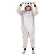 Kids Koala Costumes Animal Cosplay Onesie for Boys Girls Halloween Warm Plush One Piece Koala L