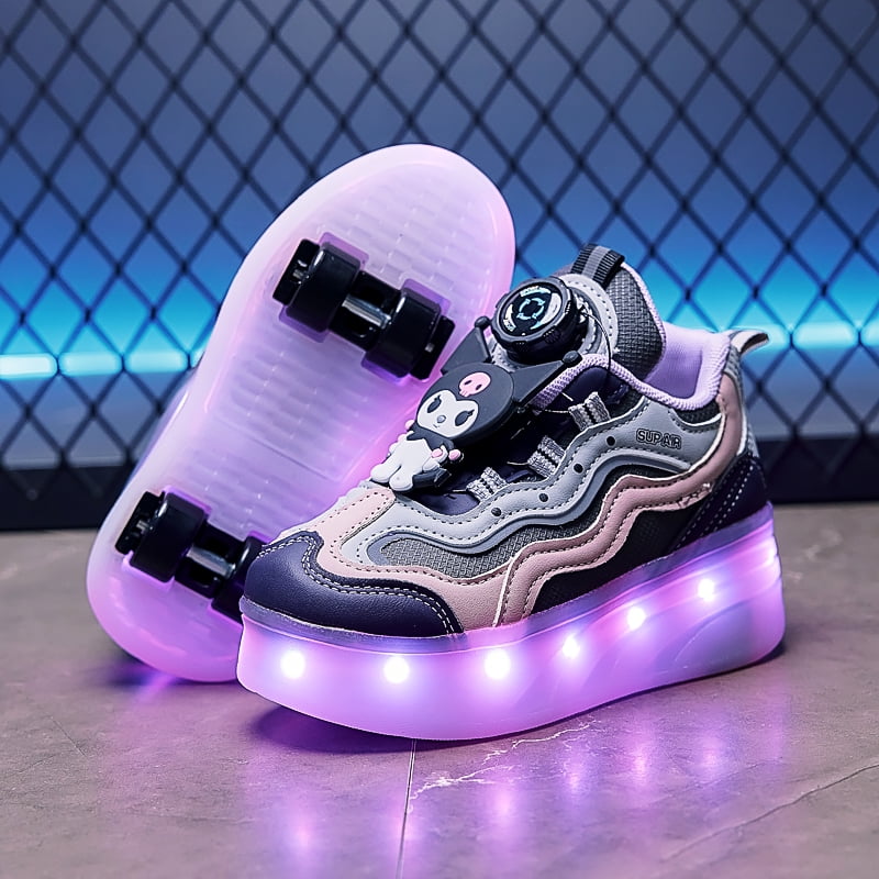 Shoes With Wheels That Light Up Kids LED Roller Skate Shoes with Wheel Light up Roller Shoes Kids