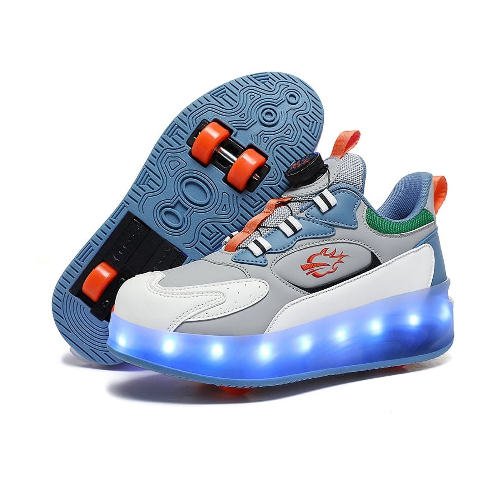 Shoes With Wheels That Light Up Kids LED Roller Skate Shoes with Wheel Light up Roller Shoes Kids
