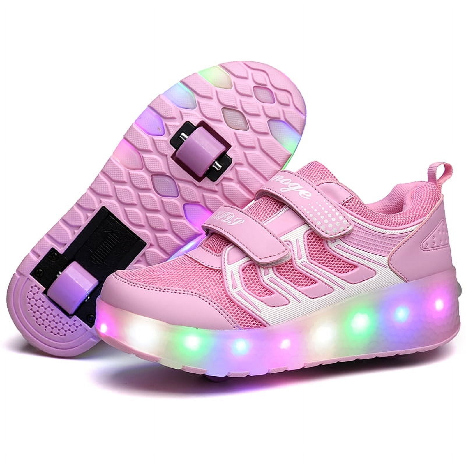 Shoes With Wheels That Light Up Kids LED Roller Skate Shoes with Wheel Light up Roller Shoes Kids