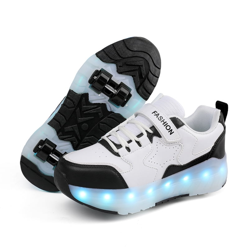 Shoes With Wheels That Light Up Kids LED Roller Skate Shoes with Wheel Light up Roller Shoes Kids