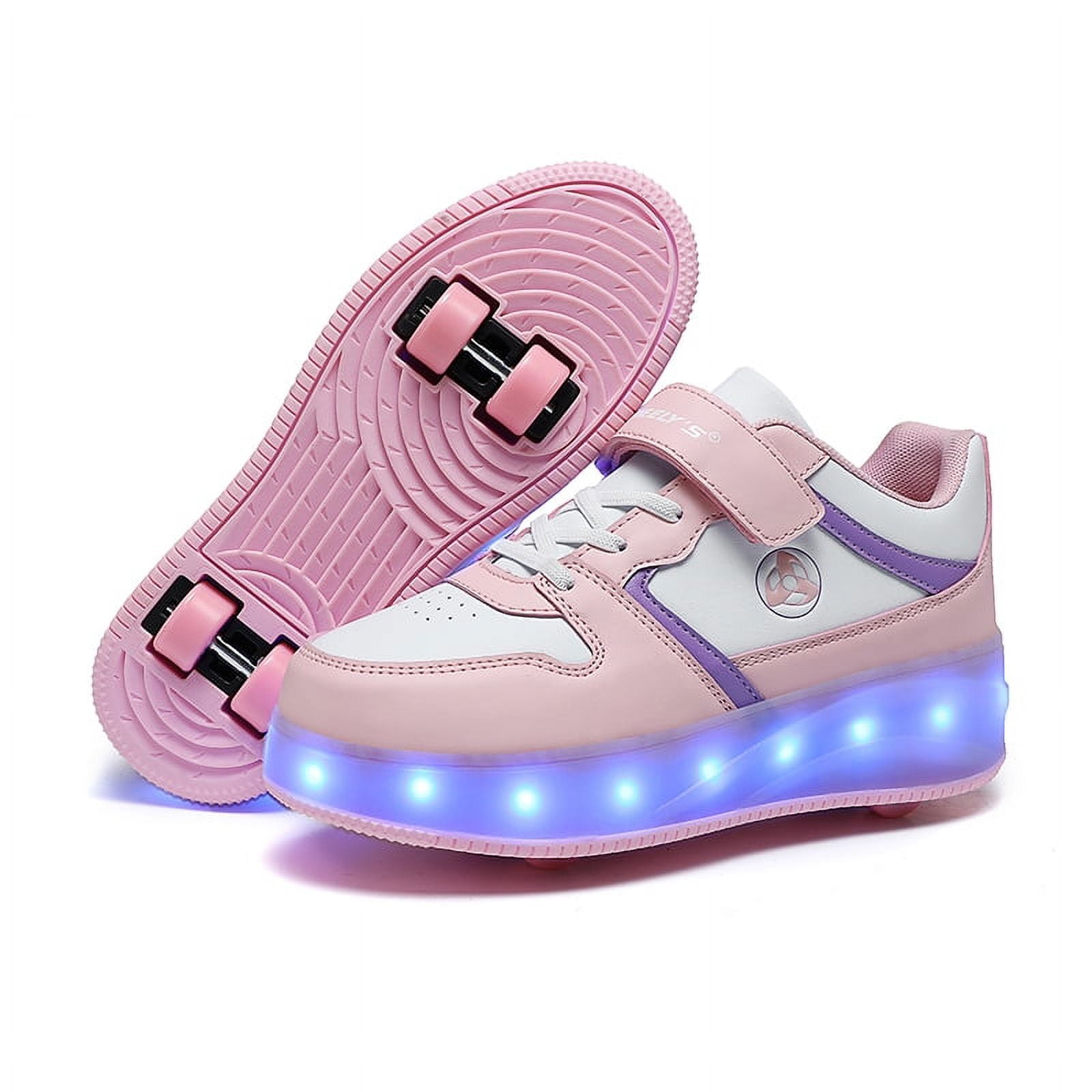 Shoes With Wheels That Light Up Kids LED Roller Skate Shoes with Wheel Light up Roller Shoes Kids