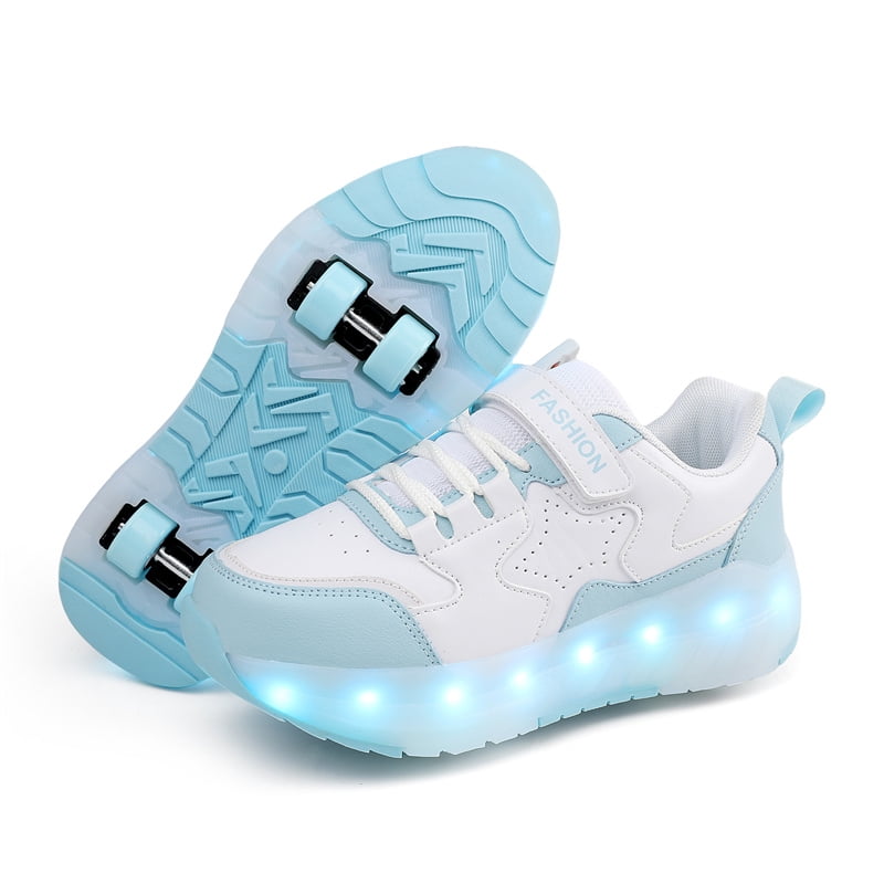Shoes With Wheels That Light Up Kids LED Roller Skate Shoes with Wheel Light up Roller Shoes Kids