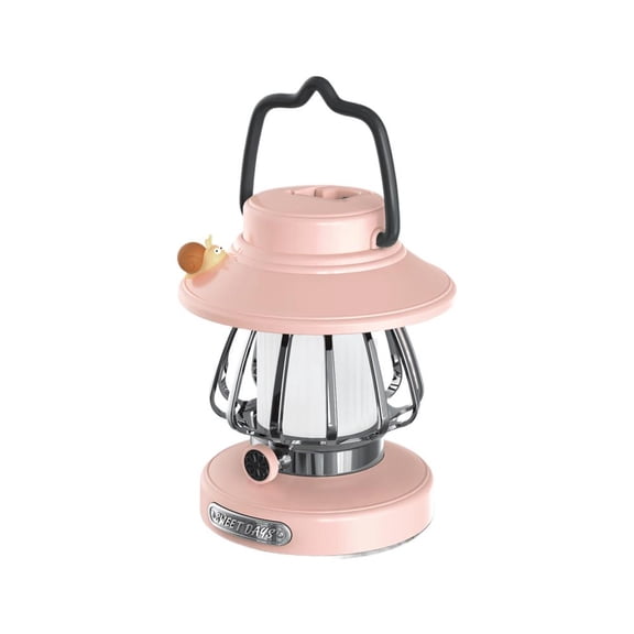 Kids Lantern with 3 Color Dimmable & USB-C Charging, LED Rechargeable Retro Horse Lamp, Night Light for Bedroom, Camping Lantern for Kids Indoor Outdoor, Emergency Toddler Use Flashlight