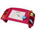 thumbnail image 1 of Kids Lap Desk Tray, Portable Activity Table, Pink, Set of 12, 1 of 6